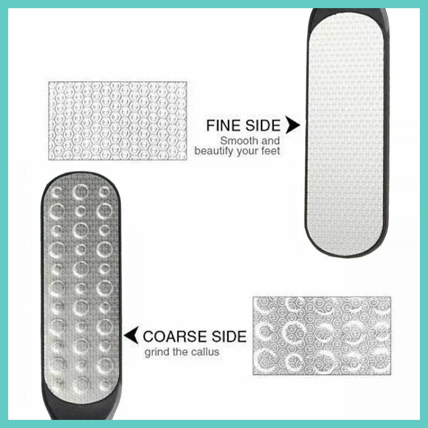 Double Sided Foot File Pedicure Rasp Scrubber Cleaner Dead Skin Callus Remover-4