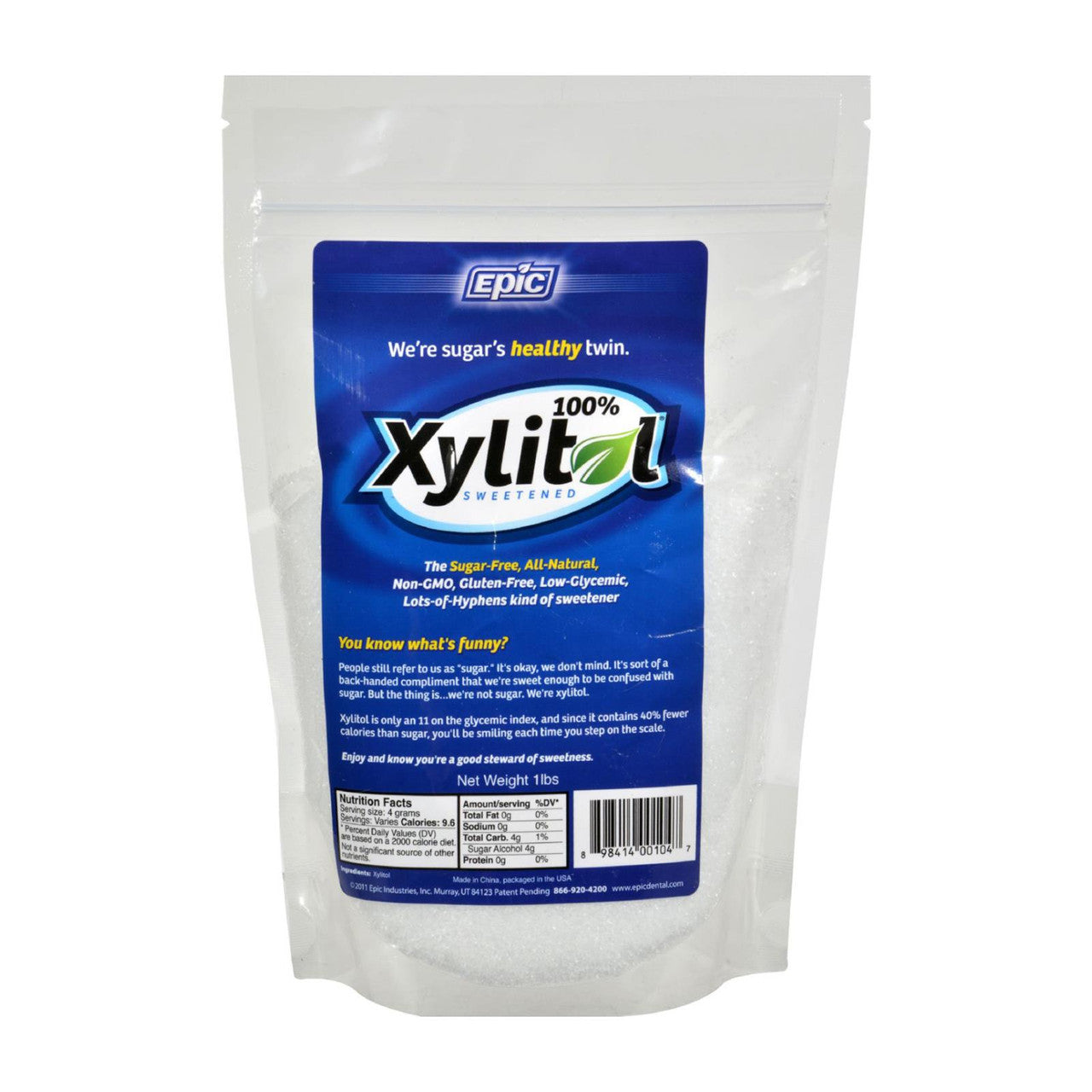 EPIC XYLITOL SWEETENER ( 1 X 1 LB   )-1