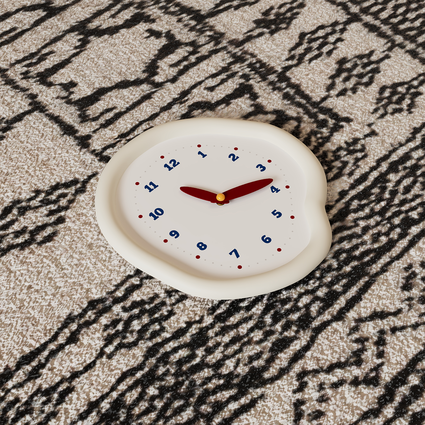 Asymmetrical Drip Clock-4