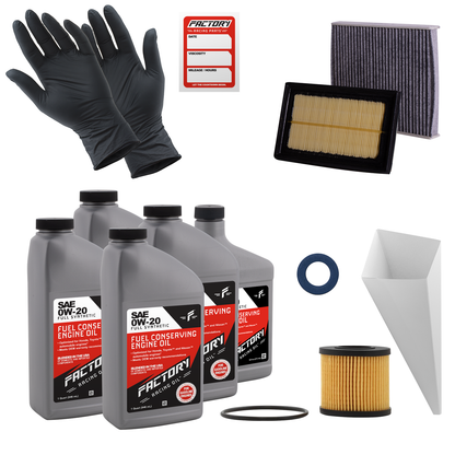 Deluxe Oil Change Kit for Toyota Prius Hybrid 1.8L 2016-2017, Prius Prime 1.8L 2017-2022 0W-20 Full Synthetic - 4.5 Quarts-0