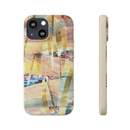 Biodegradable Phone Case with 'Loom Series' Abstract Original Artwork by Barbara Cleary-24