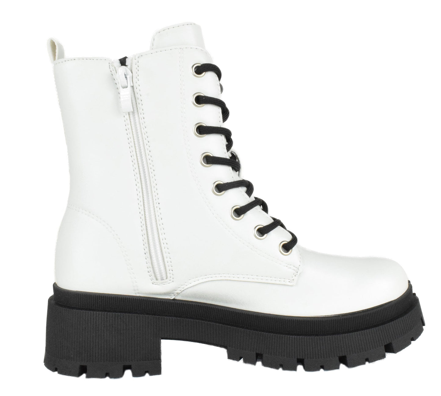 CYNTHIA-7 White PU Top Moda-2