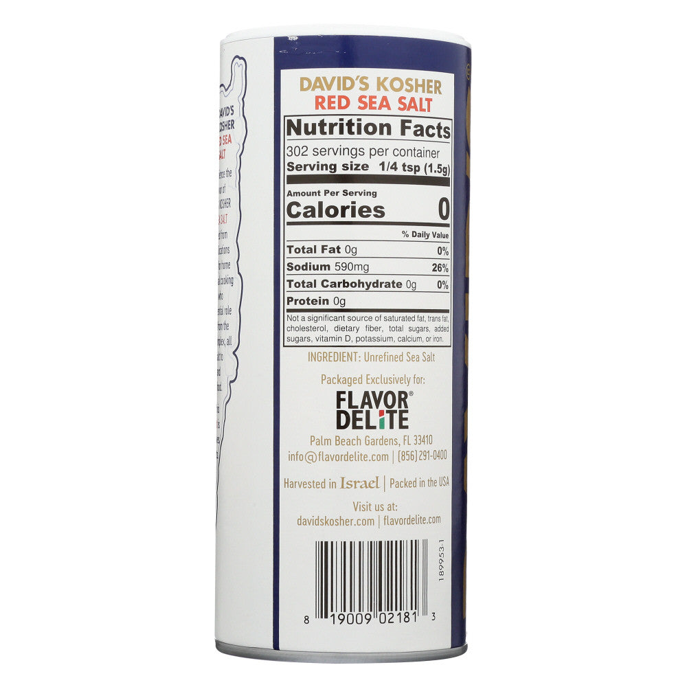 DAVIDS KSHR RED SEA SALT ( 12 X 16 OZ   )-2