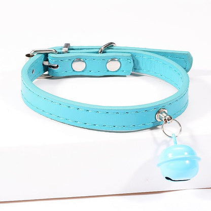 Stylish Pet Bell Collar With Colorful Traction For Cats And Dogs-1