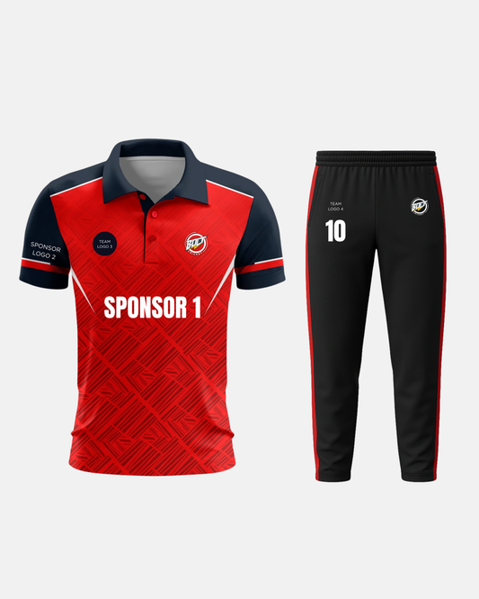 Bolt Custom Team Jersey - Red-0