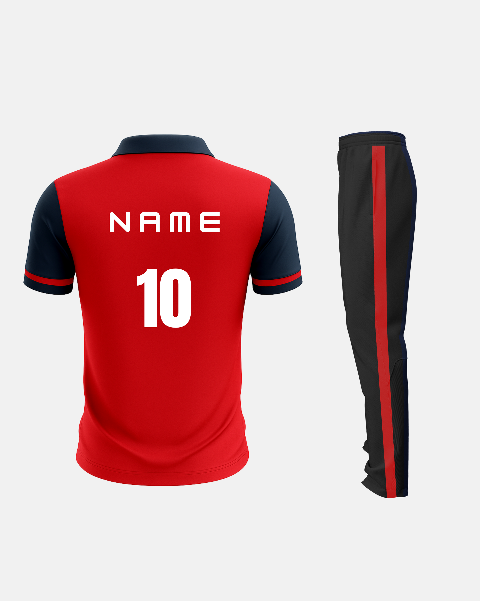 Bolt Custom Team Jersey - Red-1