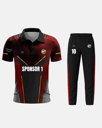 Bolt Custom Team Jersey - Maroon-0