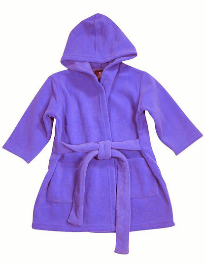 WXY Boys Hooded Fleece Robe-4