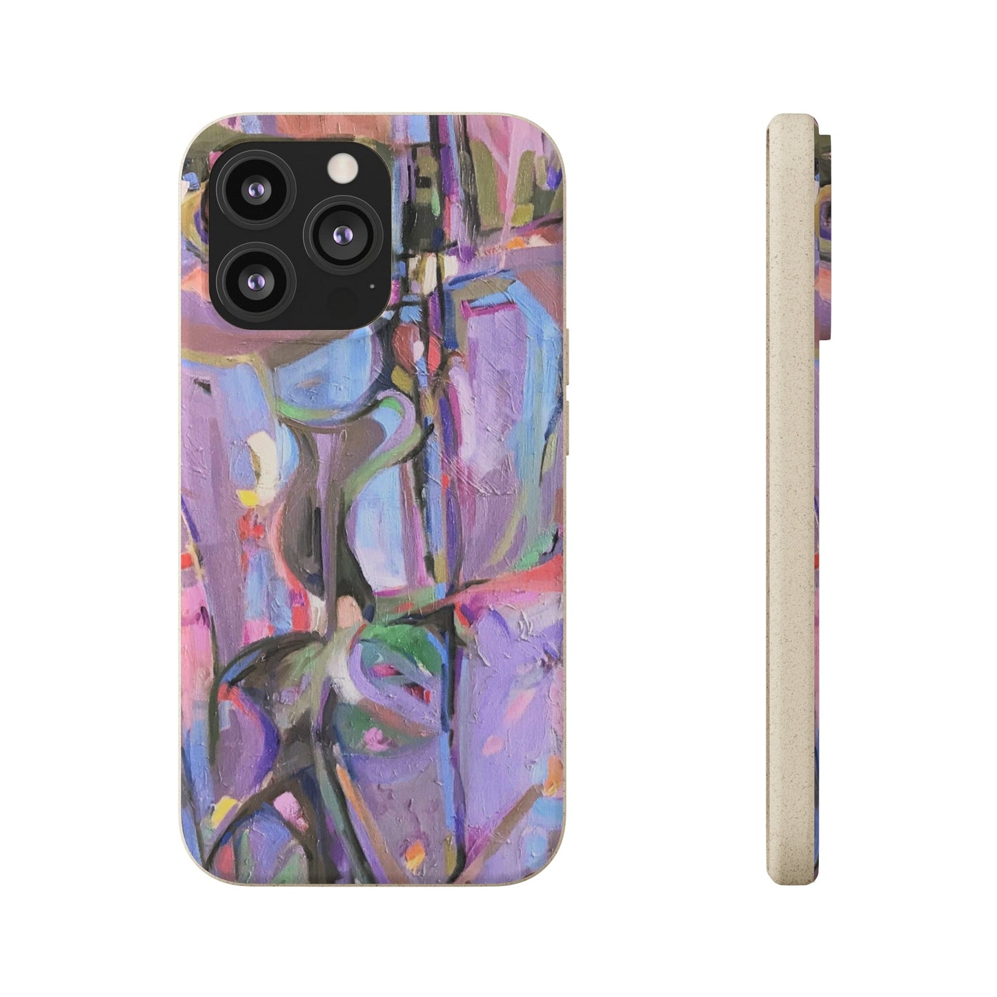 Biodegradable Phone Case with 'Passages' Abstract Original Artwork by Barbara Cleary-25