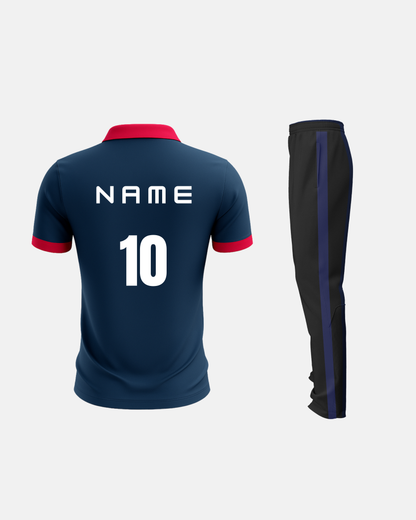 Bolt Custom Team Jersey - Blue/Pink-1