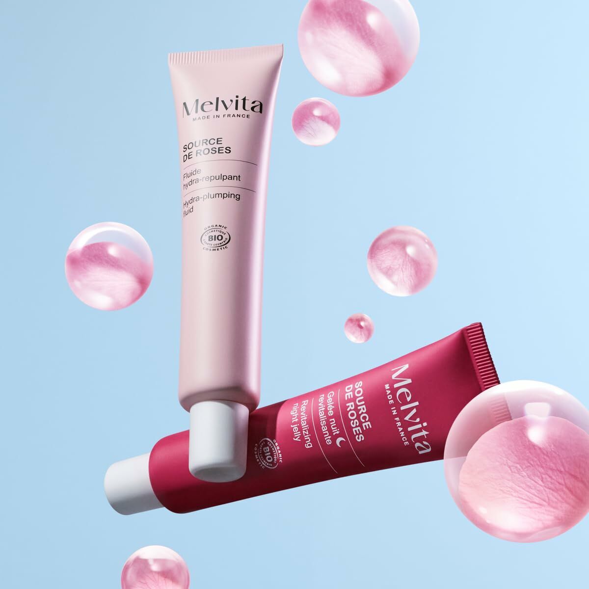 Facial Cream Melvita SOURCE DE ROSES-1