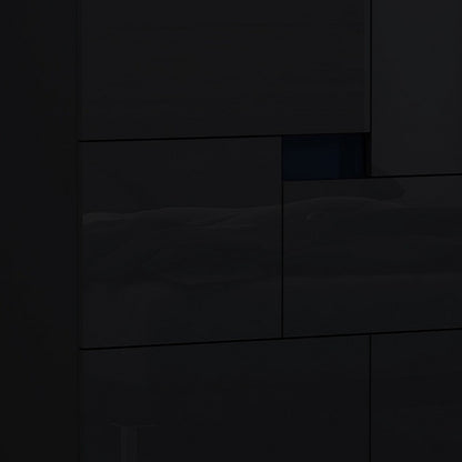 44" Superb Black High Gloss Chest-3