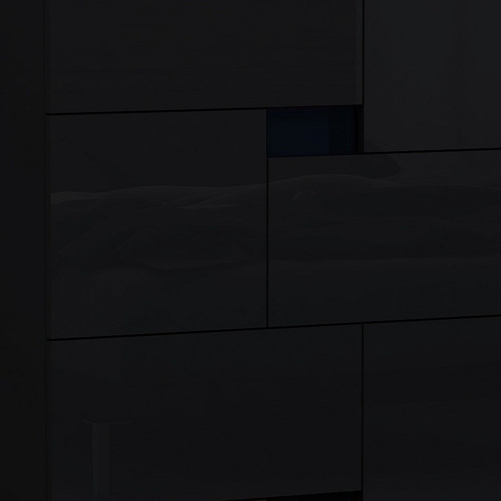 44" Superb Black High Gloss Chest-4
