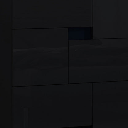 44" Superb Black High Gloss Chest-4