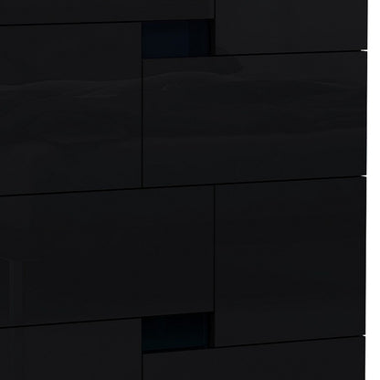 44" Superb Black High Gloss Chest-8