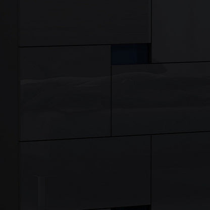 44" Superb Black High Gloss Chest-5