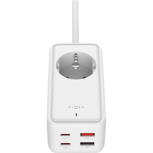 Incarcator telefon, Fixed, USB, 1.5 m, Alb (FIXCS65-15-WH)-0