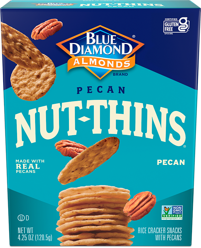 Blue Diamond Pecan Nut Thin Crackers (12x4.25 Oz)-0