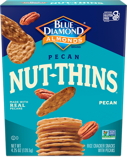 Blue Diamond Pecan Nut Thin Crackers (12x4.25 Oz)-0