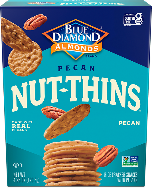 Blue Diamond Pecan Nut Thin Crackers (12x4.25 Oz)-0