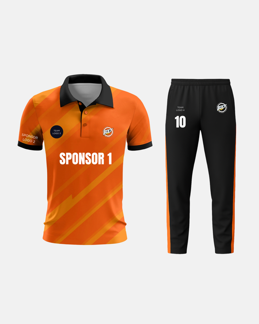 Bolt Custom Team Jersey - Orange-0