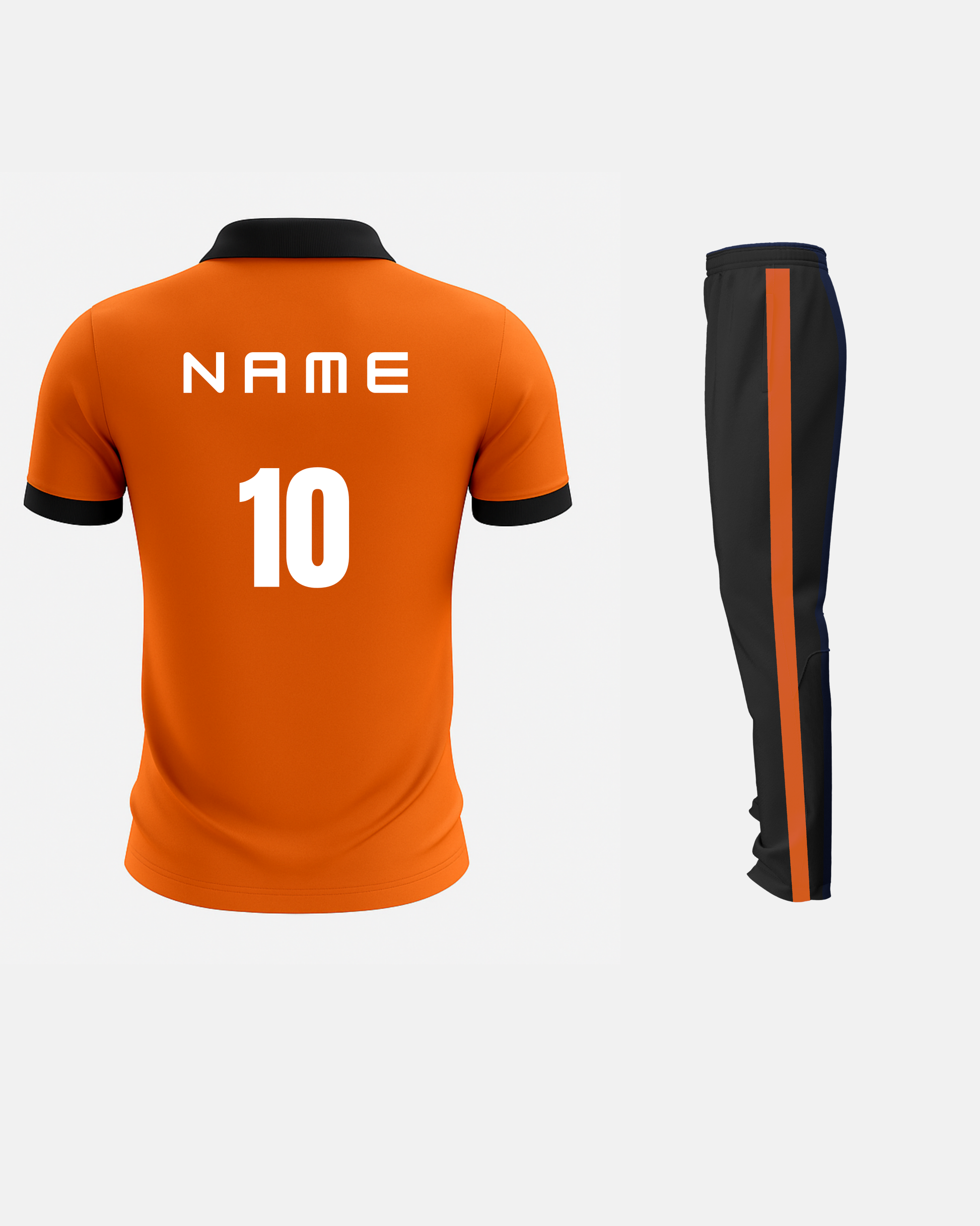 Bolt Custom Team Jersey - Orange-1