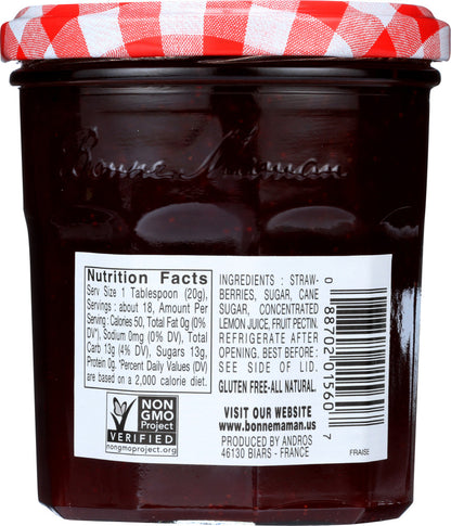 Bonne Maman Strawberry Preserves (6x13Oz)-1