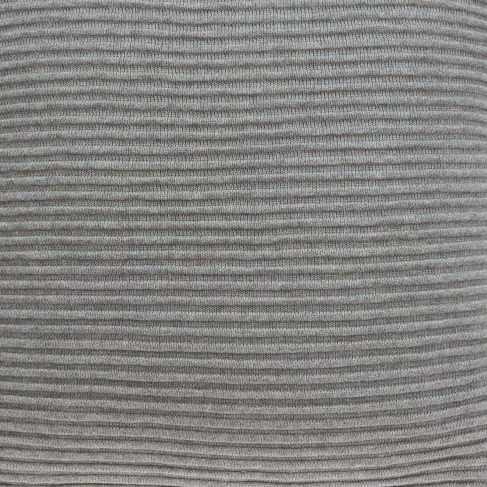 20" X 7" X 20" Elegant Transitional Gray Pillow Cover With Poly Insert-5