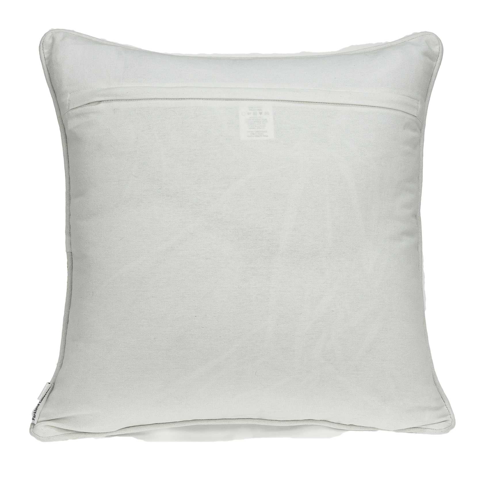20" X 7" X 20" Transitional Gray And White Accent Pillow Cover With Poly Insert-3