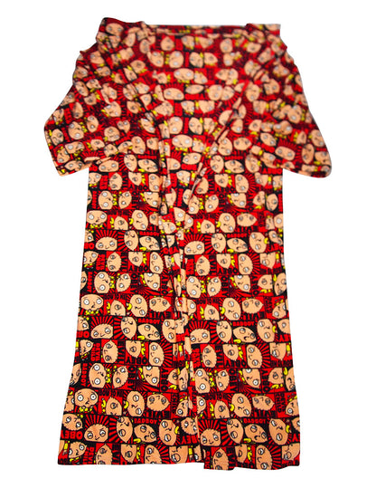 Family Guy - Mens Fleece Stewie Wrappie Robe-2