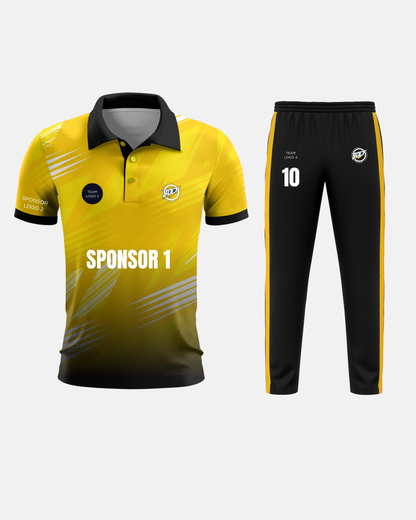 Bolt Custom Team Jersey - Yellow-0