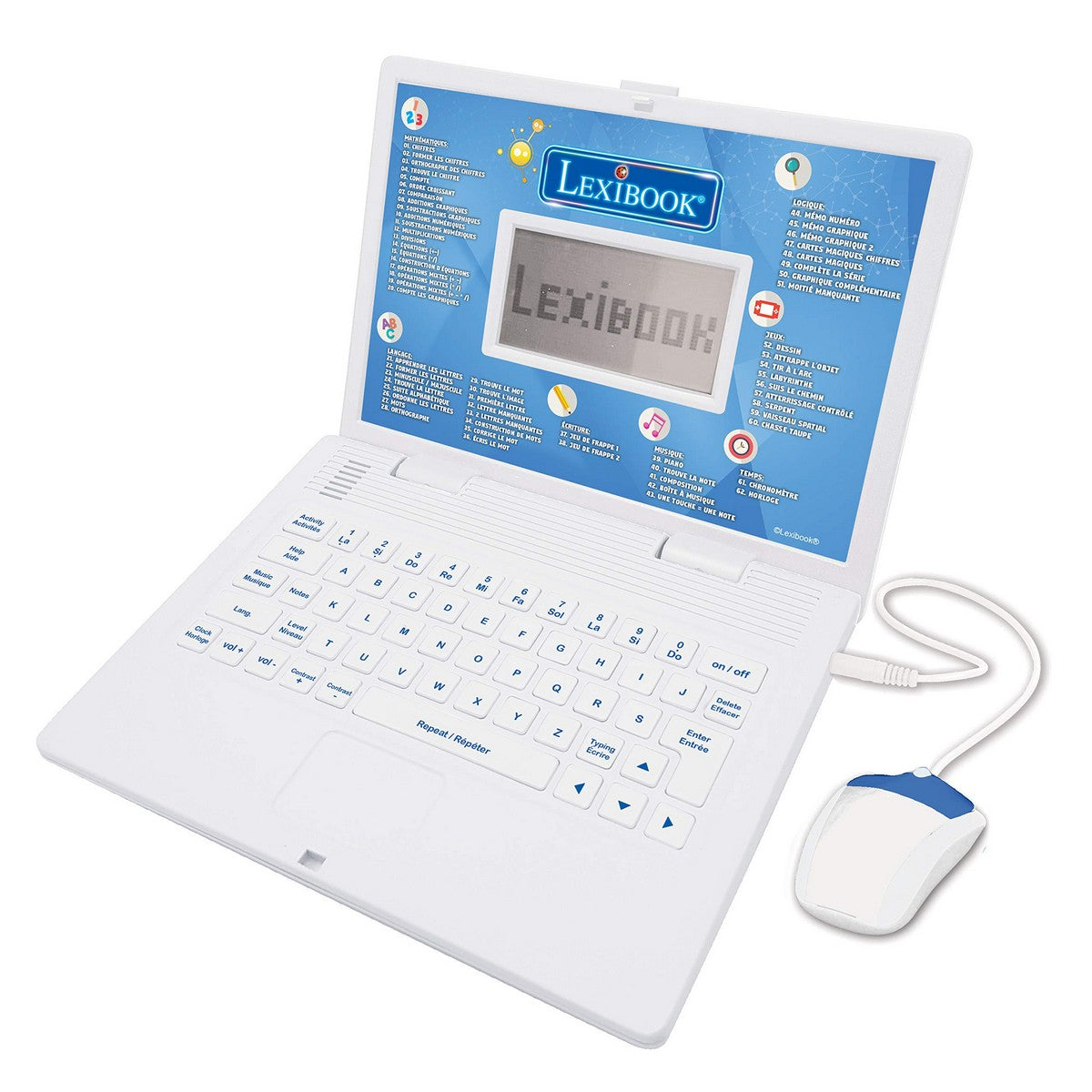 Laptop computer Lexibook JC598i1_01 Children's Interactive Toy FR-EN-0