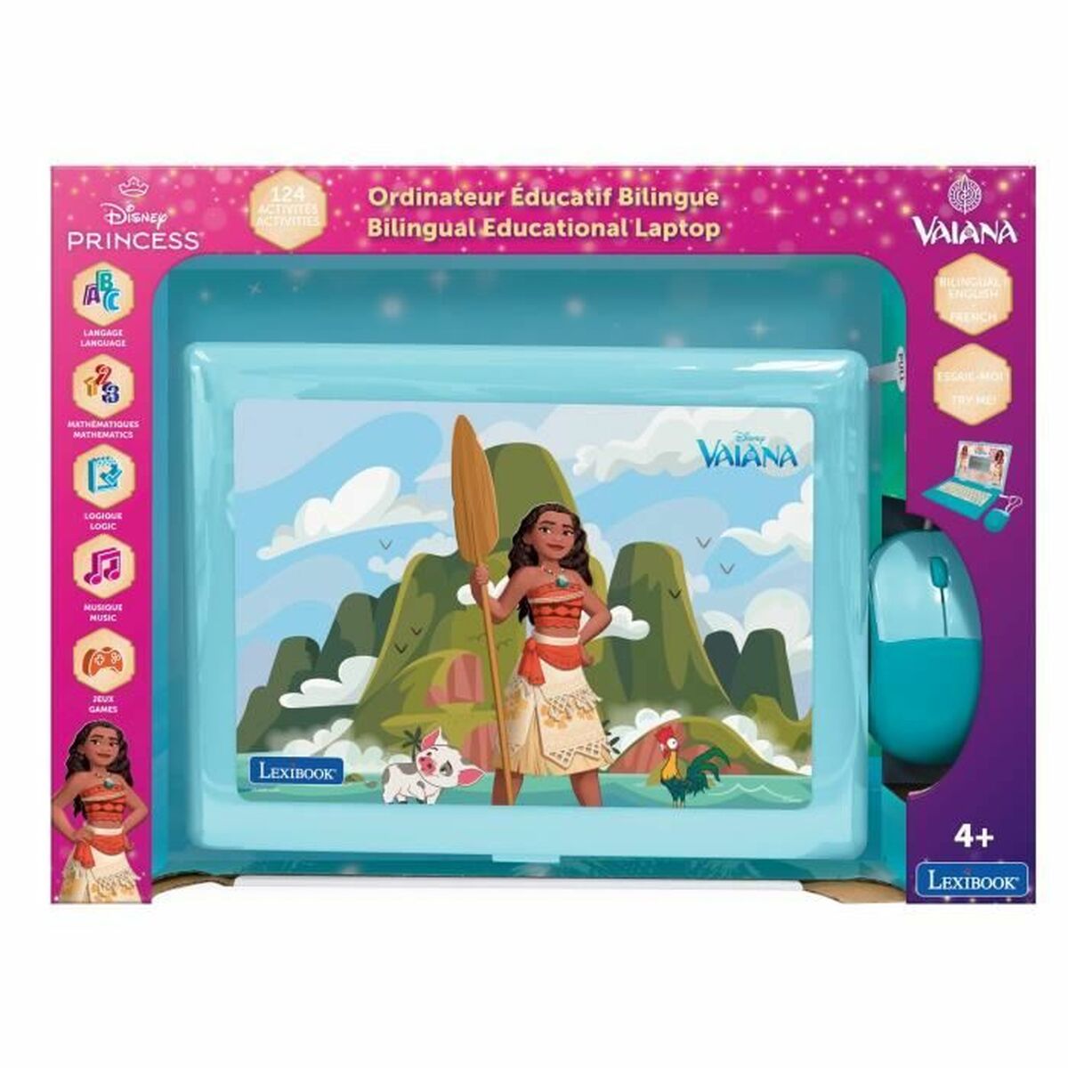 Educational game Lexibook Vaiana French English-1