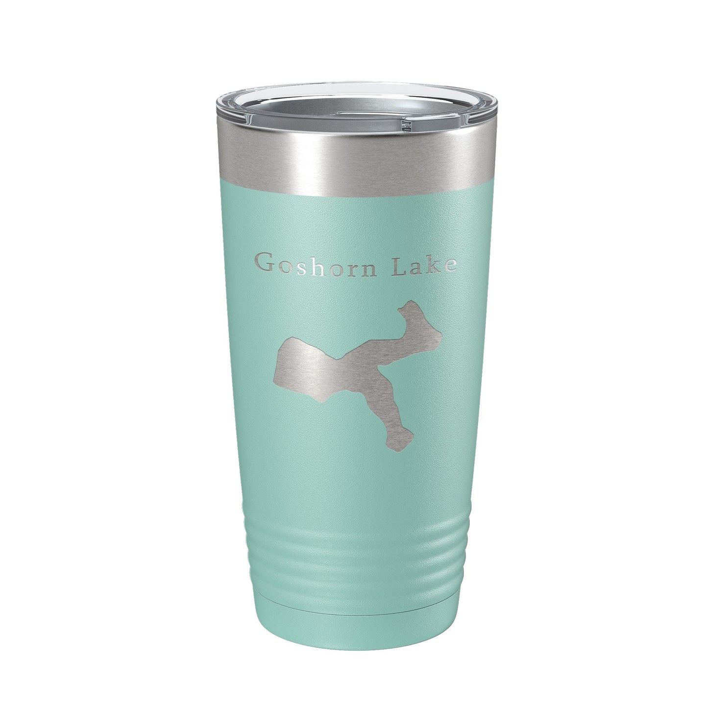 Goshorn Lake Map Tumbler Travel Mug Insulated Laser Engraved Coffee Cup Michigan 20 oz-12