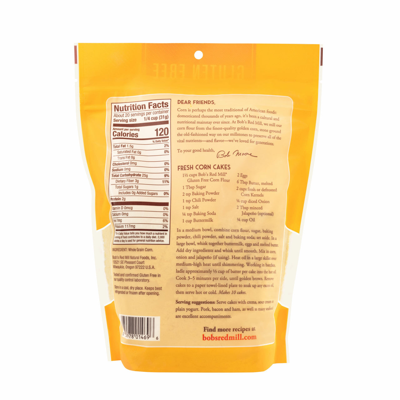 BOBS FLOUR CORN GF ( 4 X 22 OZ   )-1