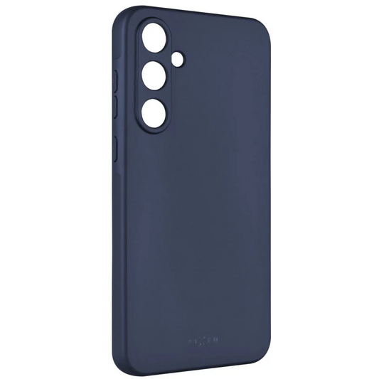 Husa pentru telefon din cauciuc Fixed Story pentru dispozitiv Samsung Galaxy A35 5G, albastra, FIXST-1262-BL (FIXST-1262-BL)-0