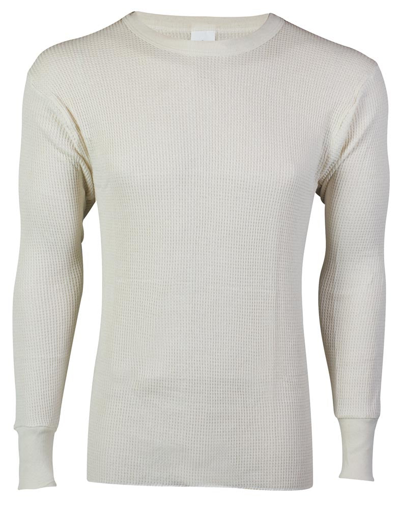 Indera Mens Regular, Big & Tall Long Sleeve Ultra Heavy Thermal Underwear Top, 34175-3