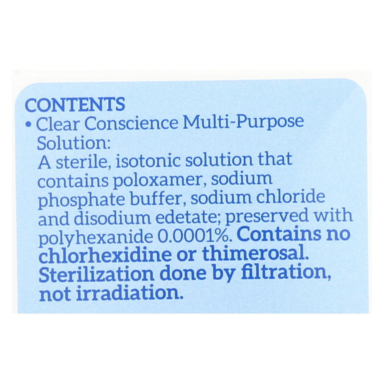 Clear Conscience Contact Solution Multi Purpose (1x12 Oz)-1