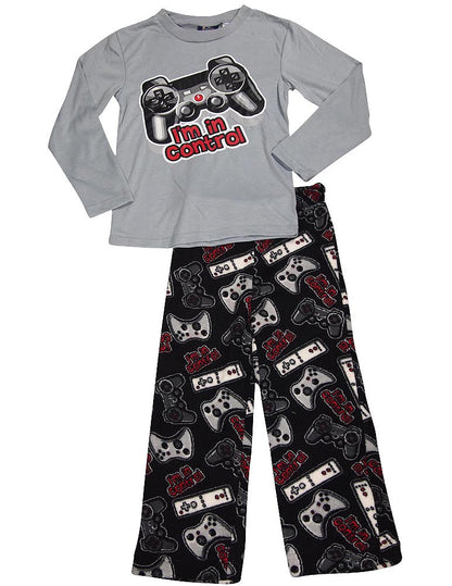 Fun Kidz - Little Boys Long Sleeve Benjamin Pajamas-5