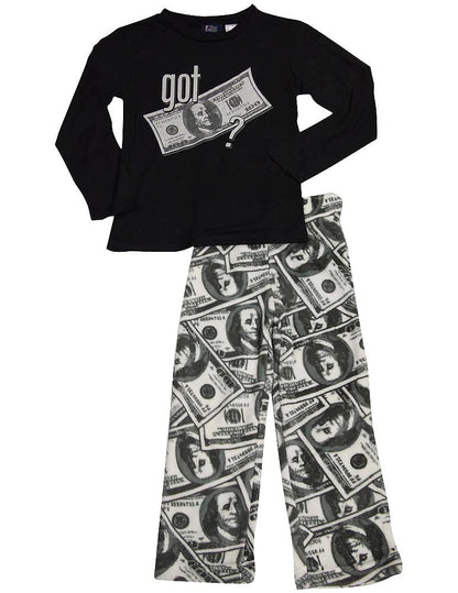 Fun Kidz - Little Boys Long Sleeve Benjamin Pajamas-7