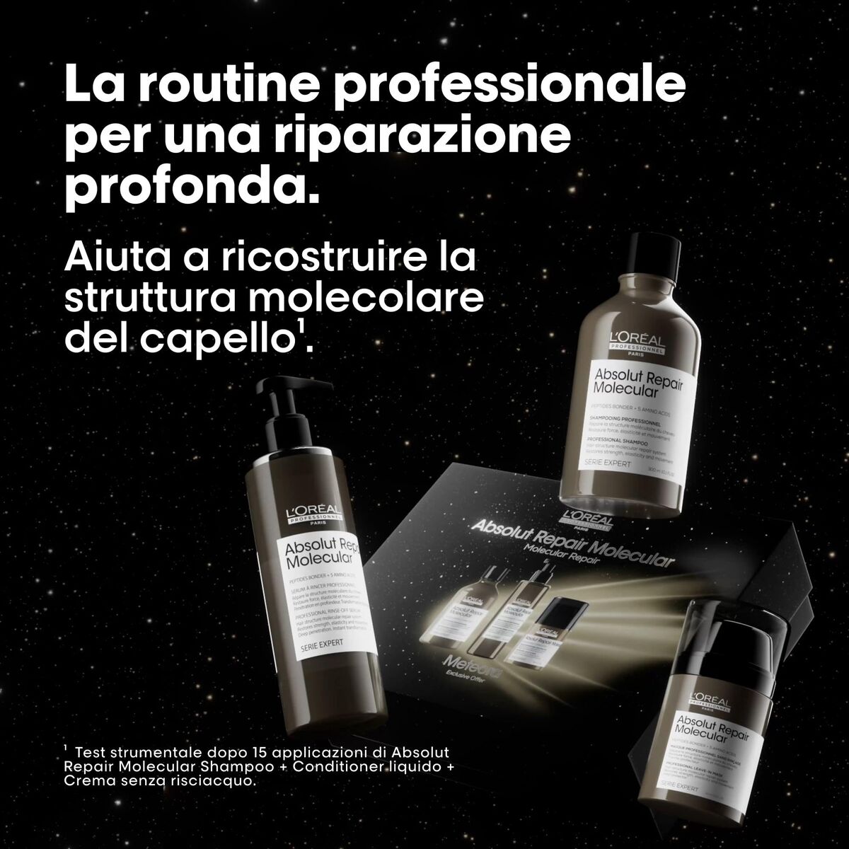 Hair Dressing Set L'Oreal Professionnel Paris ABSOLUT REPAIR MOLECULAR 3 Pieces-6