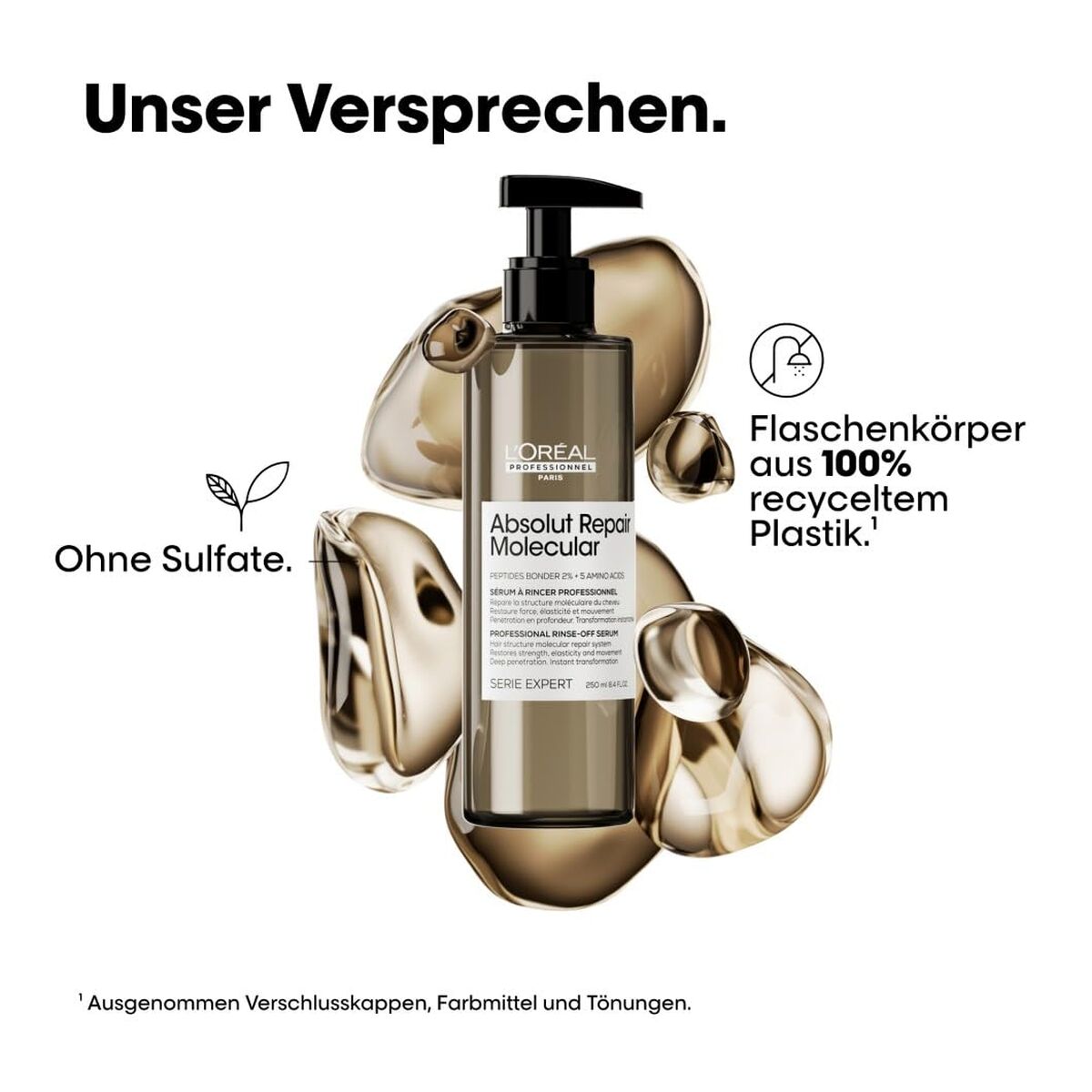 Hair Dressing Set L'Oreal Professionnel Paris ABSOLUT REPAIR MOLECULAR 3 Pieces-1