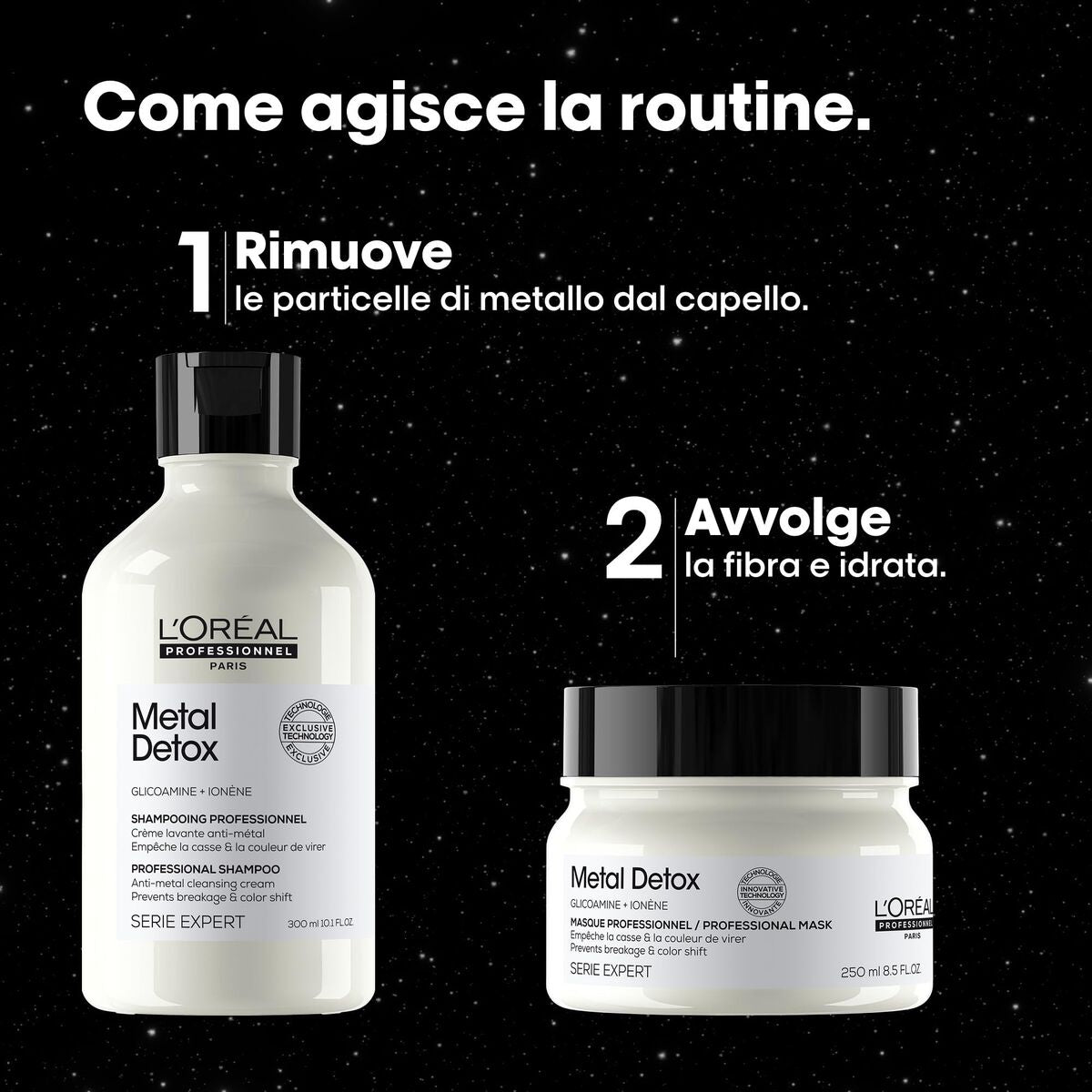 Hair Dressing Set L'Oreal Professionnel Paris METAL DETOX 2 Pieces-3
