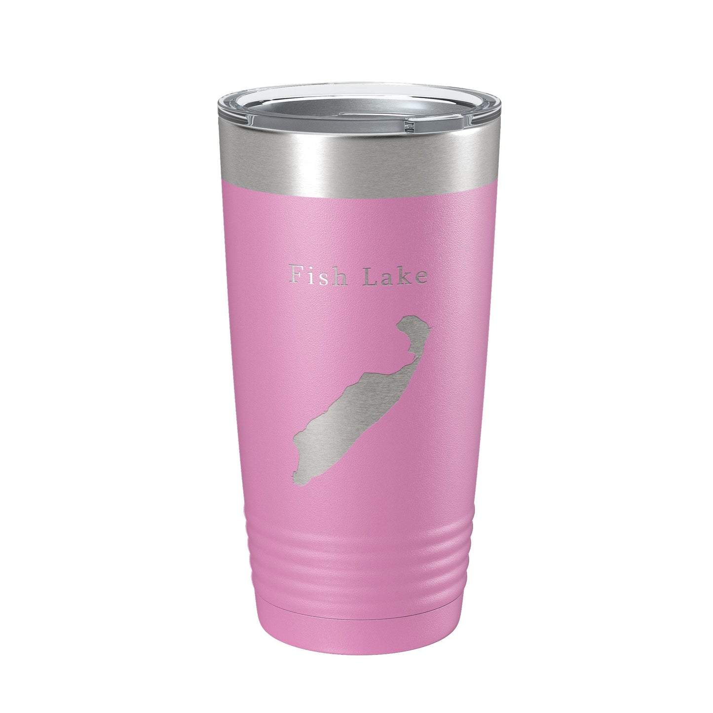 Fish Lake Map Tumbler Travel Mug Insulated Laser Engraved Coffee Cup Utah 20 oz-14