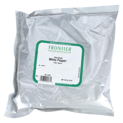 Frontier Herb Ground White Pepper (1x1lb)-0