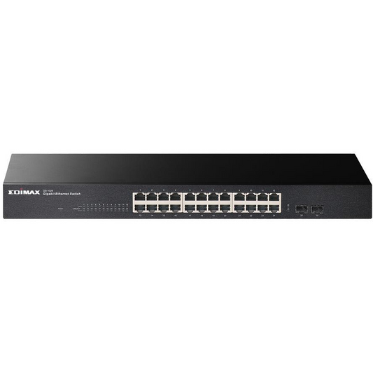 EDIMAX 26-Port Gigabit Switch with 2 SFP Ports (GS-1026 V3)-0
