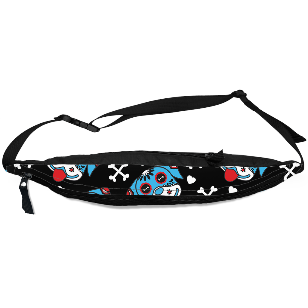 Day of the Dog Blue Fanny Pack-1