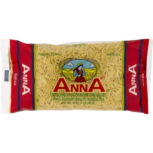 ANNA ORZO 74 PASTA ( 20 X 16 OZ   )-0