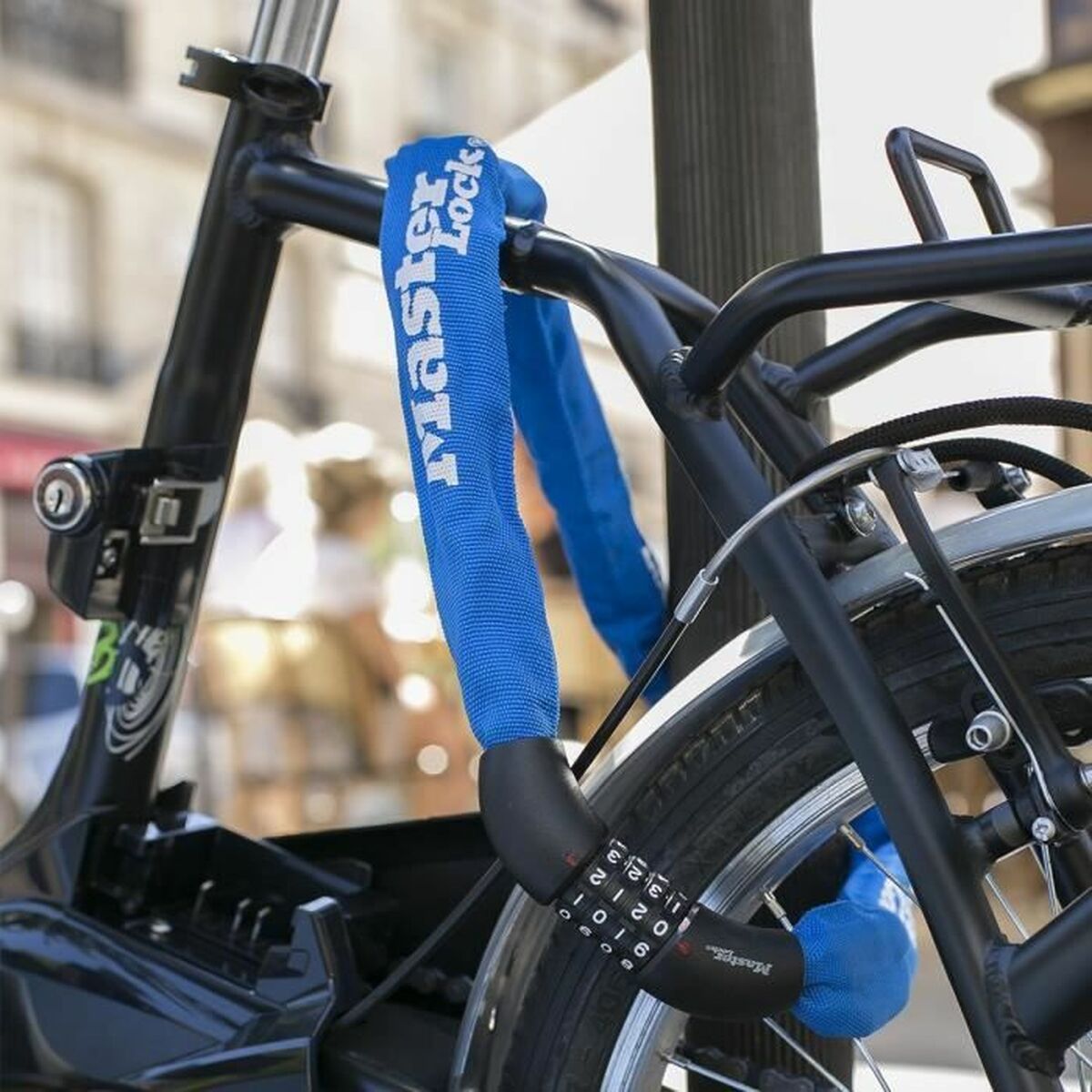 Key padlock Master Lock Blue-1