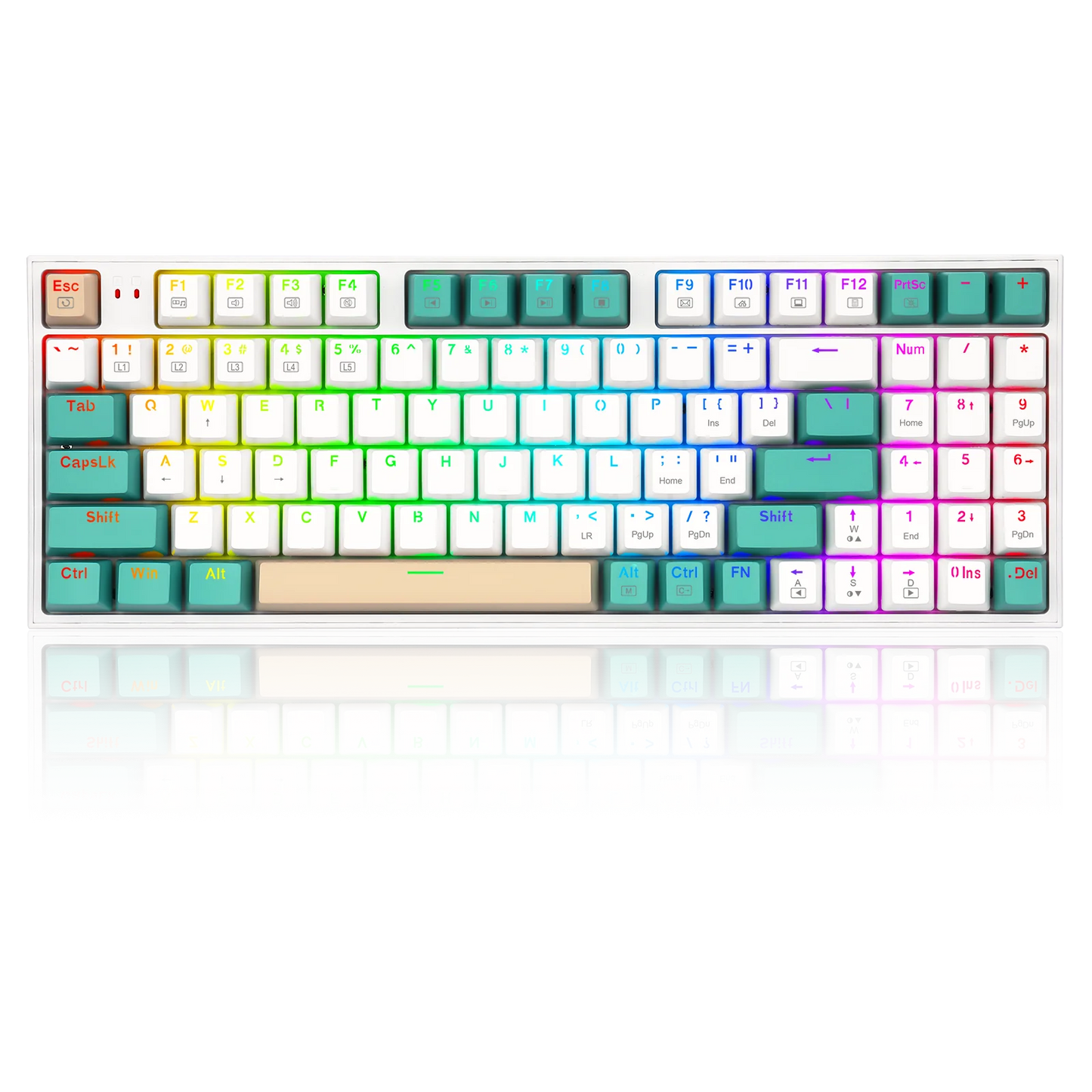 Klávesnica REDRAGON Veigar K643GWC Pro RGB (K643WGC-RGB-PRO)-0